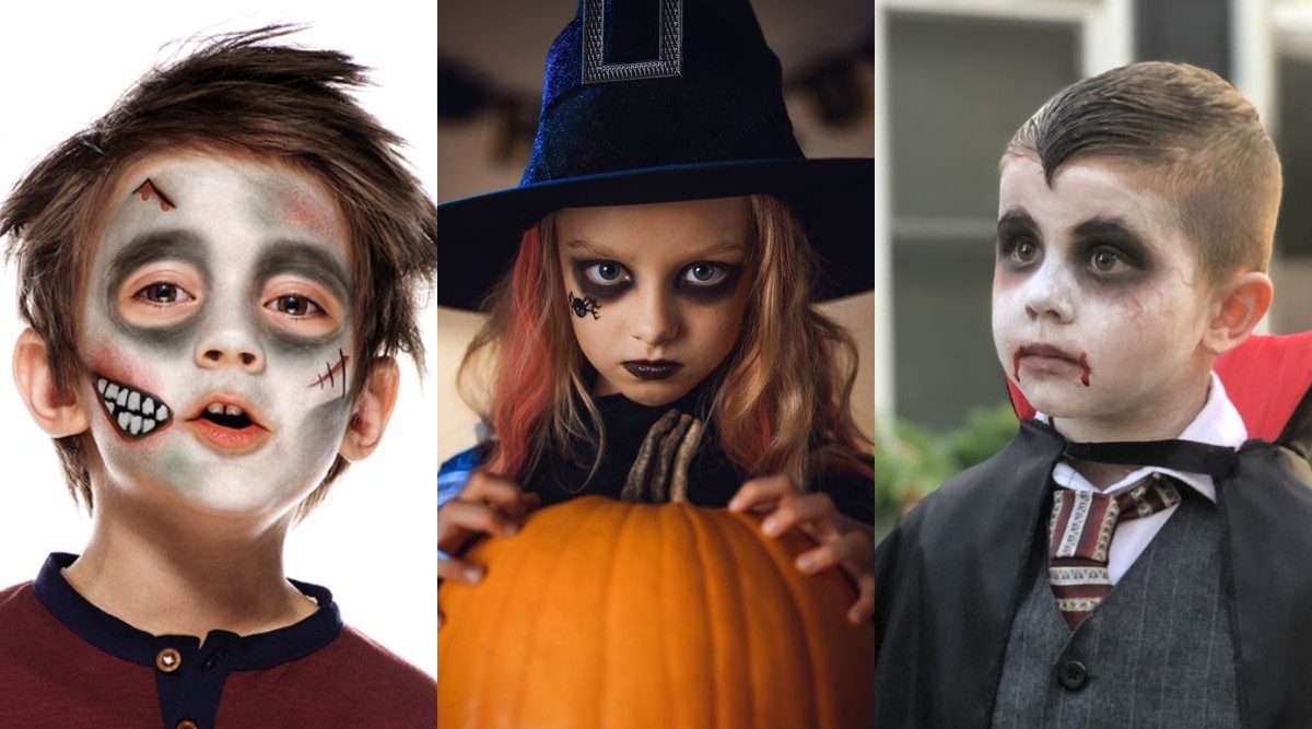 Как разрисовать лицо на Хэллоуин: подборка лучших детских образов