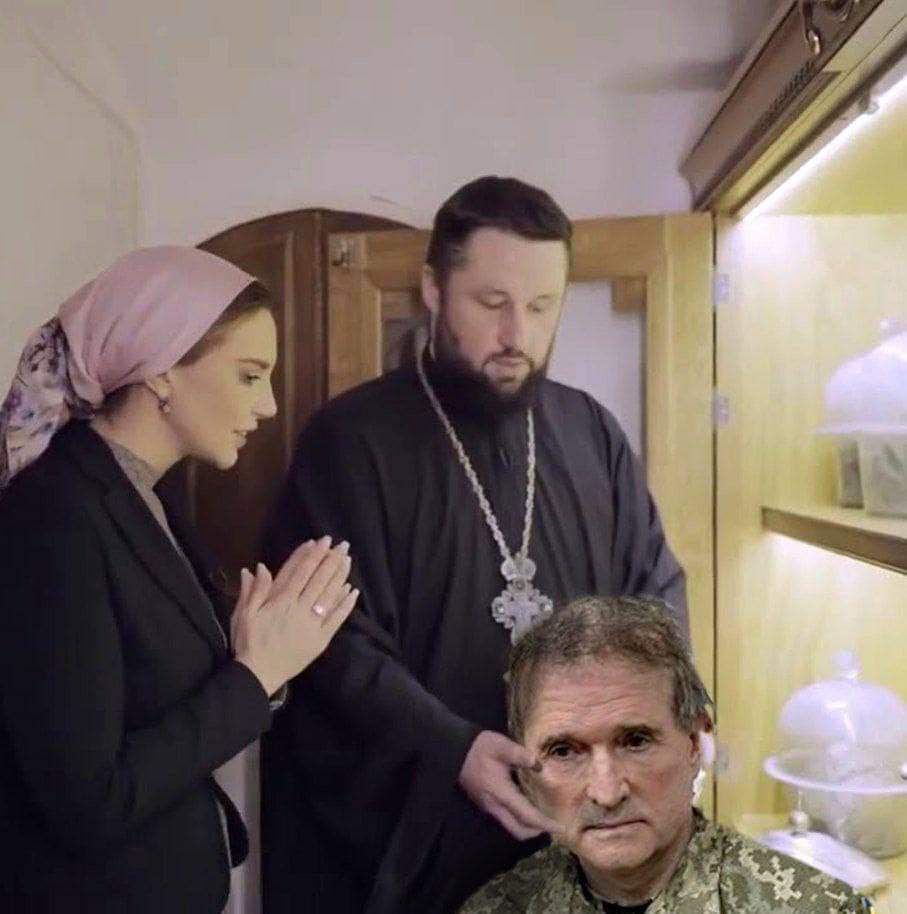 Ксюха, я в полоні: нова порція фотожаб на затримання Медведчука