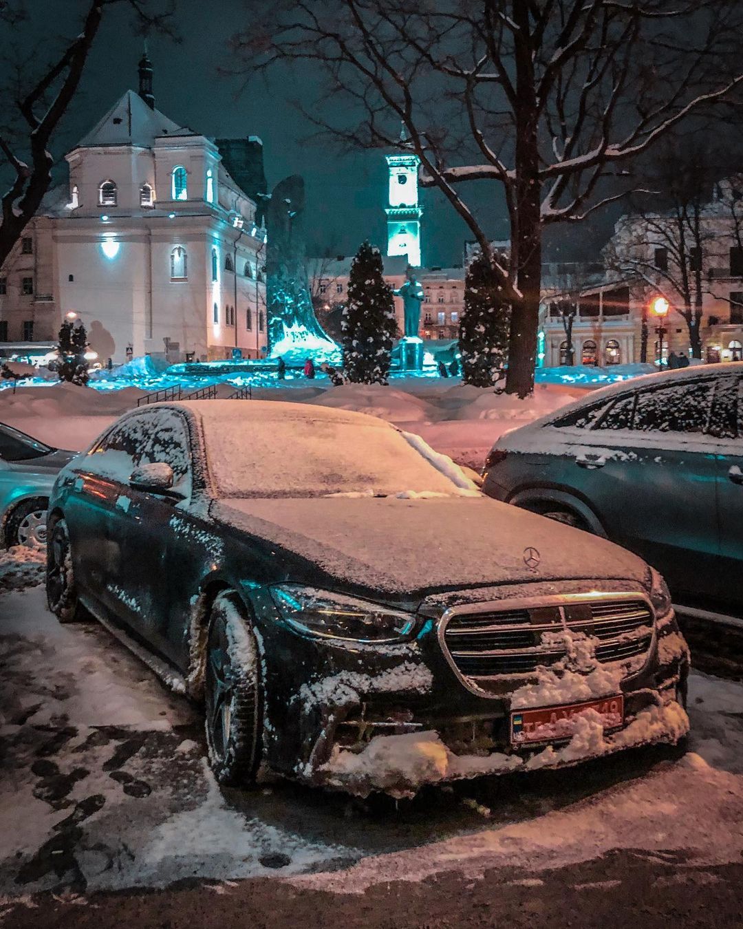 Mercedes-Benz S-Class W223 - фото элитного авто во Львове - Апостроф