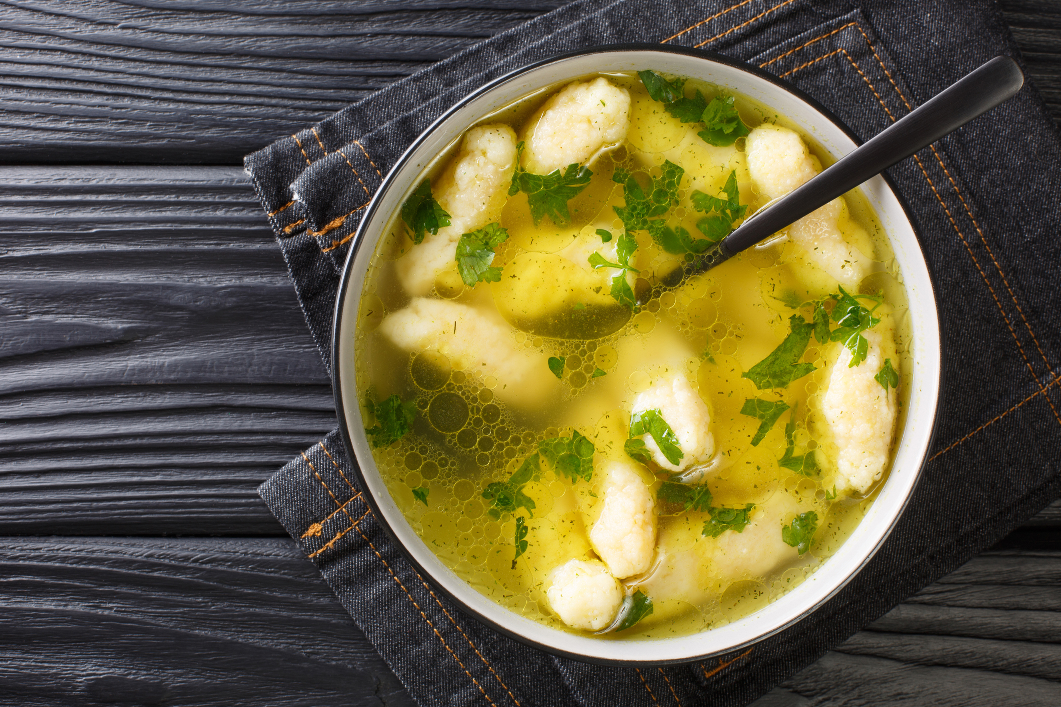 Куриный суп с галушками — пошаговые рецепты с фото