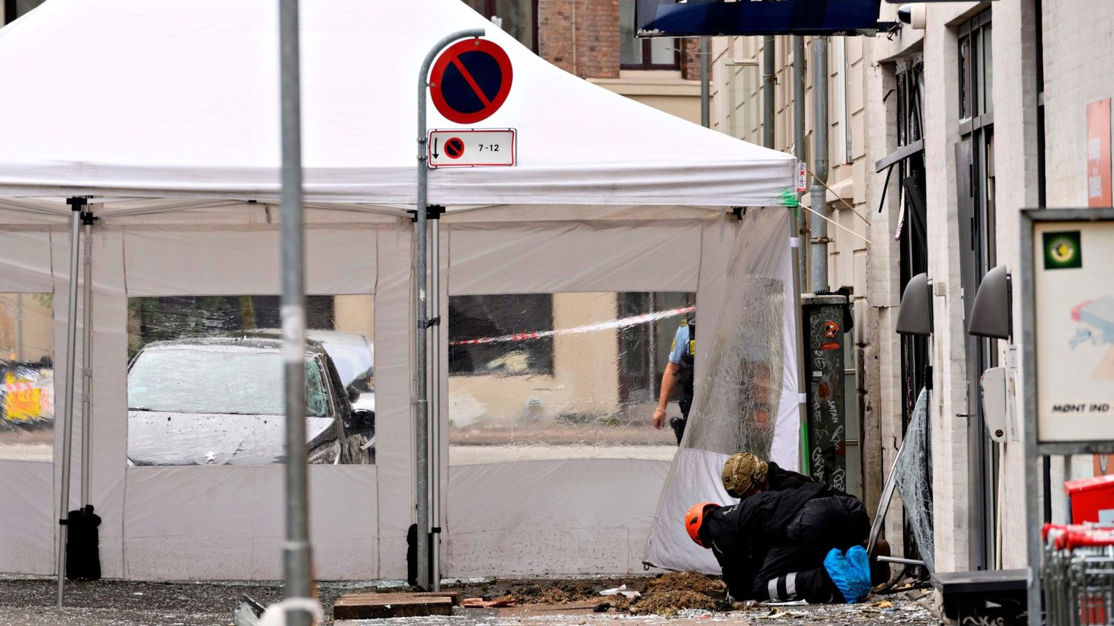 В Копенгагене произошел второй за неделю взрыв у здания госструктуры