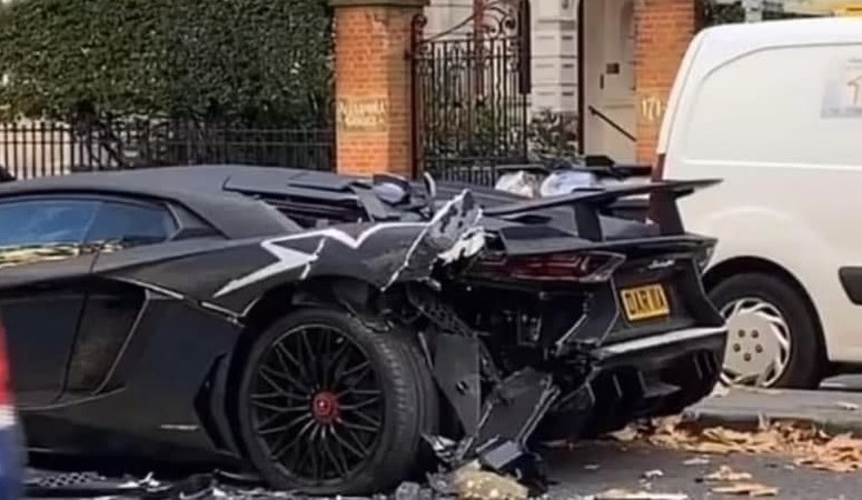 Lamborghini Aventador блогерши Дарьи Радионовой разбили в Лондоне - фото -  Апостроф