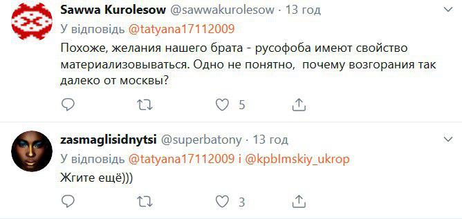 Янукович занервничал: под Ростовом вспыхнул мощный пожар, видео