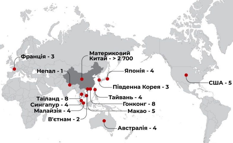 страны с коронавирусом страны с коронавирусом